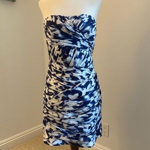 Intermix Exclusive Mini Cocktail Dress - Strapless & Ruched